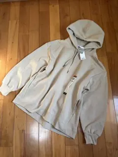 ☆新品☆GU ヘビーウェイトスウェットオーバーサイズパーカー