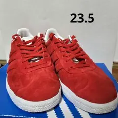 Adidas スニーカー 赤 Gazelle (23.5 male）