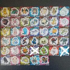 【38種類での出品ラスト】2020年 ポケモンスナックシール38種類セット