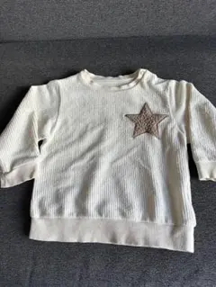 星モチーフ トレーナー