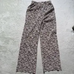 【最終価格】 Via.J レオパード柄 パンツ レディース ヒョウ柄のサムネイル
