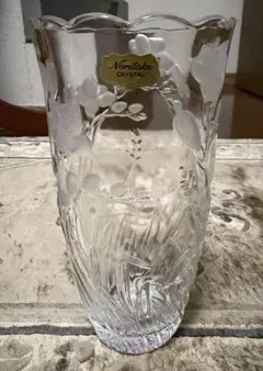 Noritake　ノリタケ　クリスタル　花瓶　フラワーベース