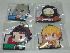 鬼滅の刃 一番くじG賞ちょこのっこラバーマスコット 炭治郎・禰豆子・善逸・伊之助