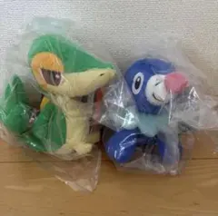 ポケモン　一番くじ　30周年　ツタージャ　アシマリ　ぬいぐるみセット
