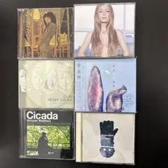 邦楽CDコレクション（GLAY, 秦基博, ￼槇原敬之、浜崎あゆみ）