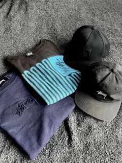 STUSSY Tシャツ×帽子 セット