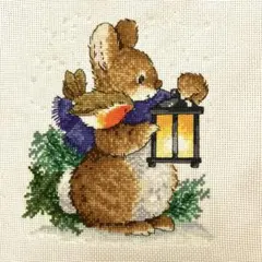 クロスステッチ完成品