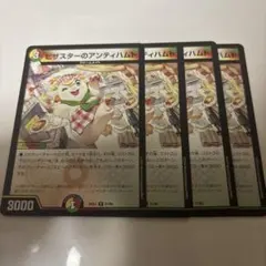 ピザスターのアンティハムト　4枚