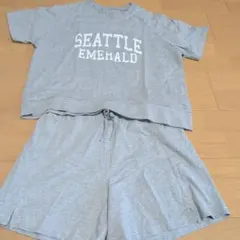 SEATTLE EMERALD Tシャツとショートパンツセット