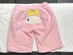 マイメロディ モコモコ パンツ L ハーフパンツ ルームウェア サンリオ