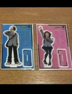 僕のヒーローアカデミア くら寿司 轟焦凍 麗日お茶子 アクリルスタンド アクスタ