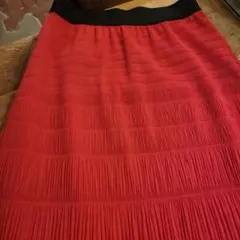 赤黒フレアスカート Mサイズ
