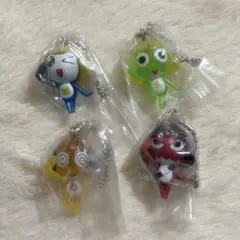 ケロロ軍曹 マスコット&グミであります！ ケロロ タママ ギロロ クルル