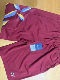 YONEX 赤 ハーフパンツ レア物　XO