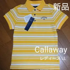 新品　キャロウェイ ゴルフポロシャツ レディースLL