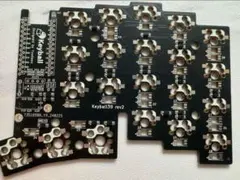keyball39 黒基板　右手ボール用　ダイオード半田済　左右2枚セット