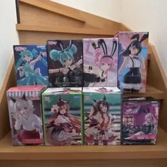 開封品　ウマ娘　初音ミク　など　美少女フィギュア　　 8個セット