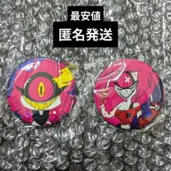 ハズビンホテル 池袋PARCOパルコ ホログラム缶バッジ ニフティ チェリーボム