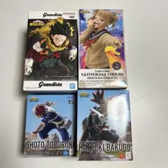 ヒロアカ　フィギュア4体セット
