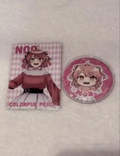 カラフルピーチ のあ トレカ 缶バッジ