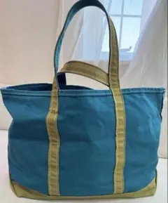 90s L.L.Bean エルエルビーン ボートアンドトート ターコイズ希少