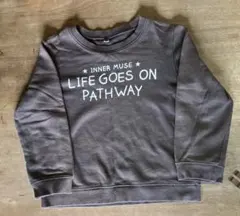 INNER MUSE トレーナー 120cm グレー