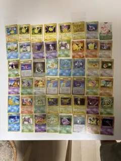 ポケモンカード 旧裏面 まとめ売り拡張シート42枚セット（ダブ複数あり