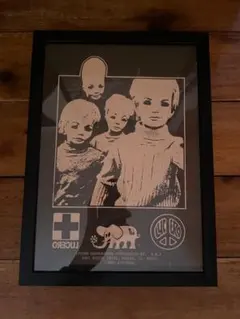 額装ポスター】チャールズ・チャップリン キッド B1サイズ相当 映画 
