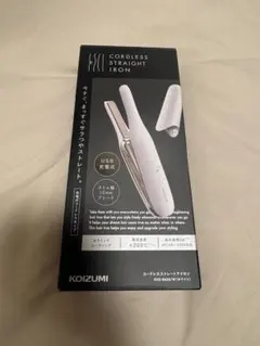 KOIZUMI コードレスストレートアイロン KHS-8650 ミニヘアアイロン