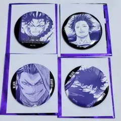ブラッククローバー展 缶バッジ B ヤミ　4枚 ブラッククローバー展 ヤミ団長 缶バッジ4点セット - メルカリ