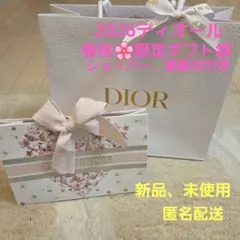 Dior2026 限定桜ハートギフトバッグ　ショッパー　新品