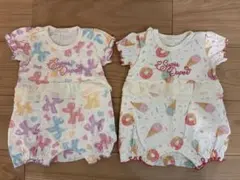 Si Shu Non ロンパース 2枚セット