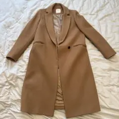 UNITED TOKYO ベージュ チェスターコート M.Lサイズ相当