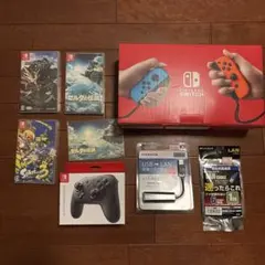 Nintendo Switch 本体　プロコン　ソフトセット