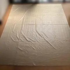 大判ベージュ合成皮革生地　　150㌢×170㌢