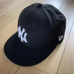 キッズ　ニューエラ　NYブラックキャップ　53.9cm (6 3/4)