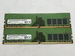 値下げ 16GB デスクトップメモリ PC4-2666V 8GB x2枚