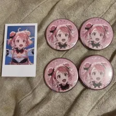 にじさんじ 笹木咲 東京公演 缶バッジ＆チェキ風カード