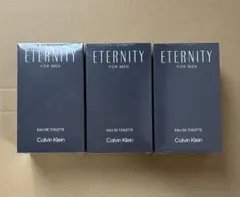 新品◆カルバンクライン エタニティフォーメン 100ml×3本セット◆送料０！のサムネイル