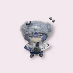 にじぱぺっと ぬい服 ぬい帽子 ネコ耳 ニット帽 10cm ちびぐるみ 小柳ロウ