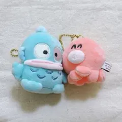 ぴたっとふれんずハンギョドン ミニポシェット マスコットキーホルダー 