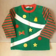 クリスマス柄　トレーナー