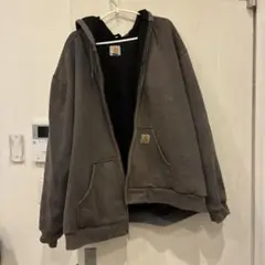 Carhartt フード付きパーカー 2XL グレー