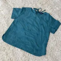 【中古】JUNKO SHIMADA PART2 半袖トップス ターコイズ