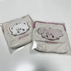 mikko characters　もこもこポーチ Mousse Cammy