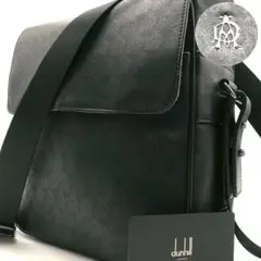定価18万✨ダンヒル ウィンザー ショルダーバッグ 総柄 PVC レザー 現行