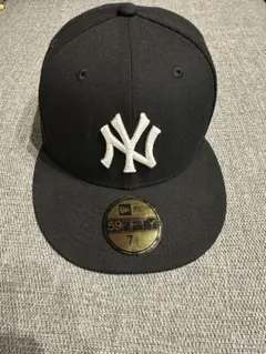 【美品】59FIFTY ニューヨーク・ヤンキース ブラック × ホワイト