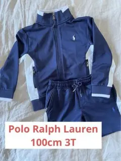 Polo ラルフローレン　ジップアップ　スウェット/3T 100cm