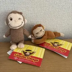 おさるのジョージ　ぬいぐるみ　セットのサムネイル