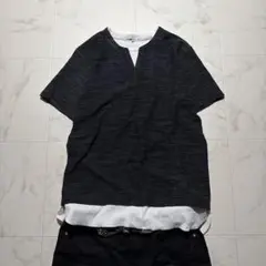 archive Fake Layered Skipper Thermal Tee